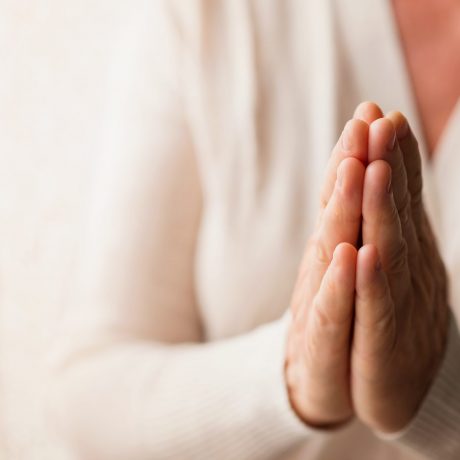 Woman praying